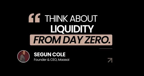Thumbnail Liquidity From Day Zero Segun Cole