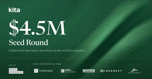 AI Credit Platform Kita Secures $4.5M in Seed Funding Led by BoxGroup