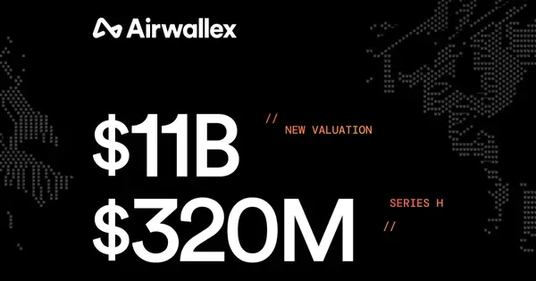 Airwallex Raises $320 Million at an $11 Billion Valuation