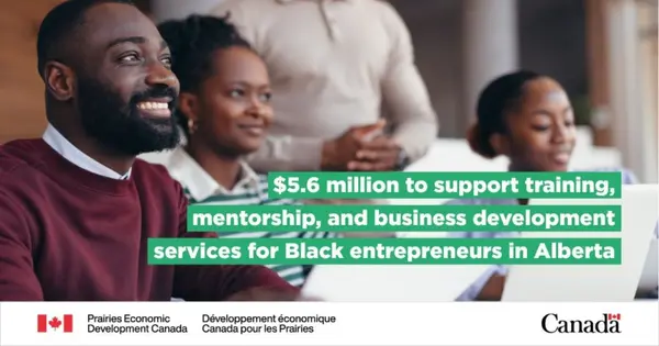 Alberta Organizations Receive $5.6 Million to Boost Black Entrepreneurship