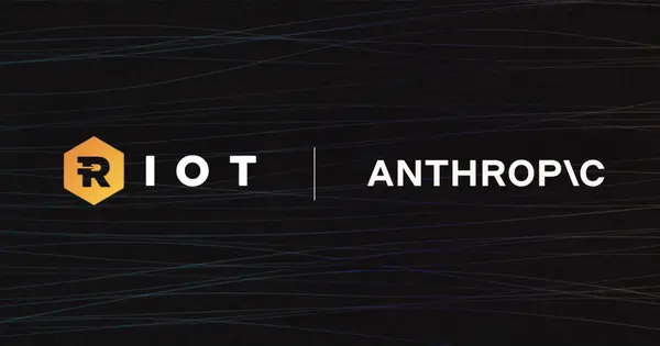 Anthropic Signs $9.1 Billion AI Data Center Deal with Bitcoin Miner Riot