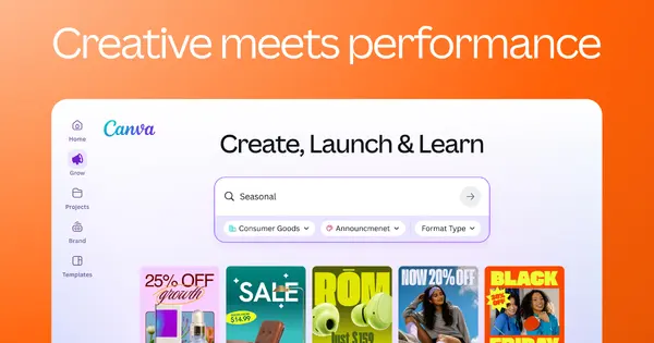 Canva Launches Grow 2.0 to Automate Creative Marketing