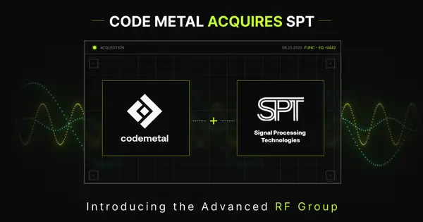 Code Metal Acquires Signal Processing Technologies to Expand AI Platform