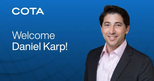 Cota Capital Welcomes Daniel Karp as New Partner