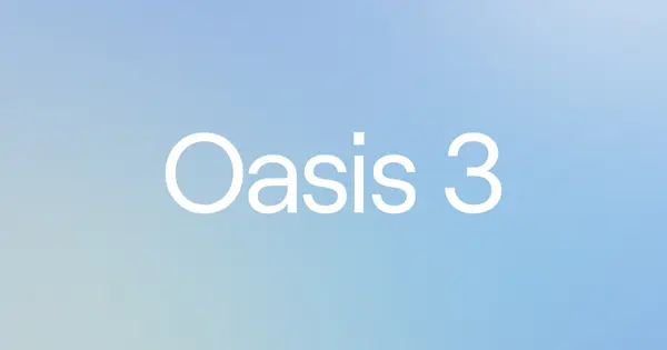 Decart Unveils Oasis 3 an Interactive World Model for Driving Simulations
