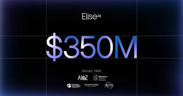 EliseAI Raises US$350 Million at US$4 Billion Valuation