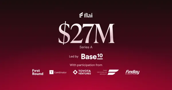 Flai Raises US$27 Million Series A to Automate Dealership Operations