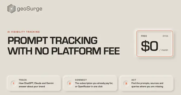 geoSurge Launches Free AI Brand Visibility Tracker