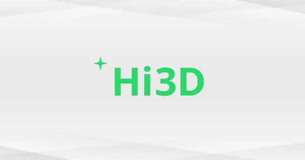 Hi3D Launches World's First All-in-One AI Agent for 3D Creation