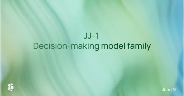 Jurin AI Launches JJ-1 Decision Models for Enterprise Workflows