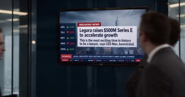 Legora Raises $550 Million Series E at $8.8 Billion Valuation