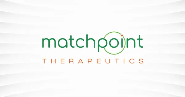 Matchpoint Therapeutics Closes US$150 Million Series B Financing