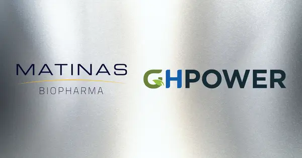Matinas BioPharma to Merge with GH Power and Sell Tech Platform to Azurity