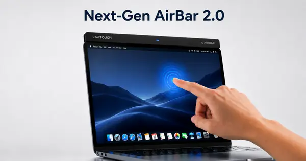 NeoSapien Acquires AirBar Brand to Launch LapTouch for MacBooks