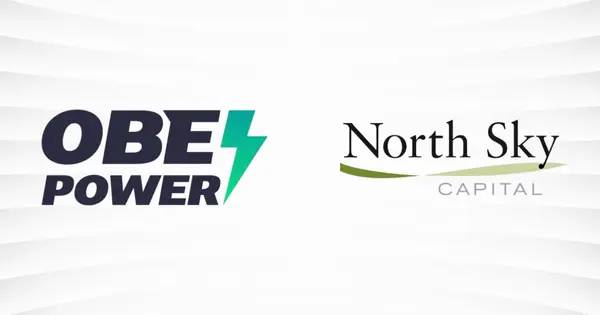 OBE Power Closes Equity Investment from North Sky Capital