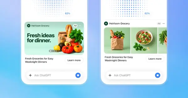 OpenAI Adds Visual Ads to ChatGPT