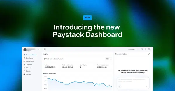 Paystack Unveils AI-Powered Dashboard for Merchants