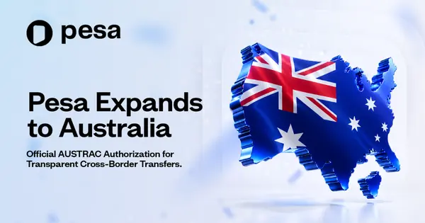 Pesa Launches Cross-Border Payments in Australia