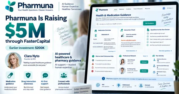 Pharmuna Raises US$5 Million Led by FasterCapital
