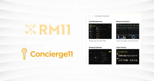RM11 Launches Free Concierge11 CRM for Creator Agencies
