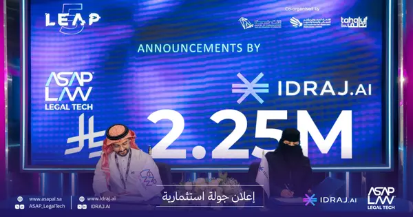 Saudi AI Startup IDRAJ.AI Closes SAR 2.25M Pre-Seed Round