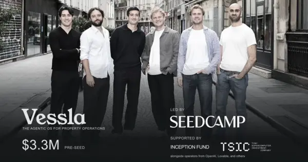 Stockholm AI Startup Vessla Raises US$3.3 Million Pre-Seed Round