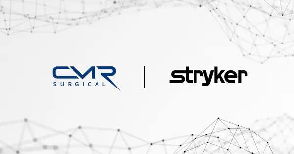 Stryker Makes US$400 Million Strategic Investment in CMR Surgical